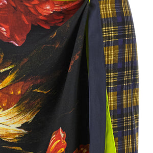 Dries Van Noten Wrap Sarong Skirt