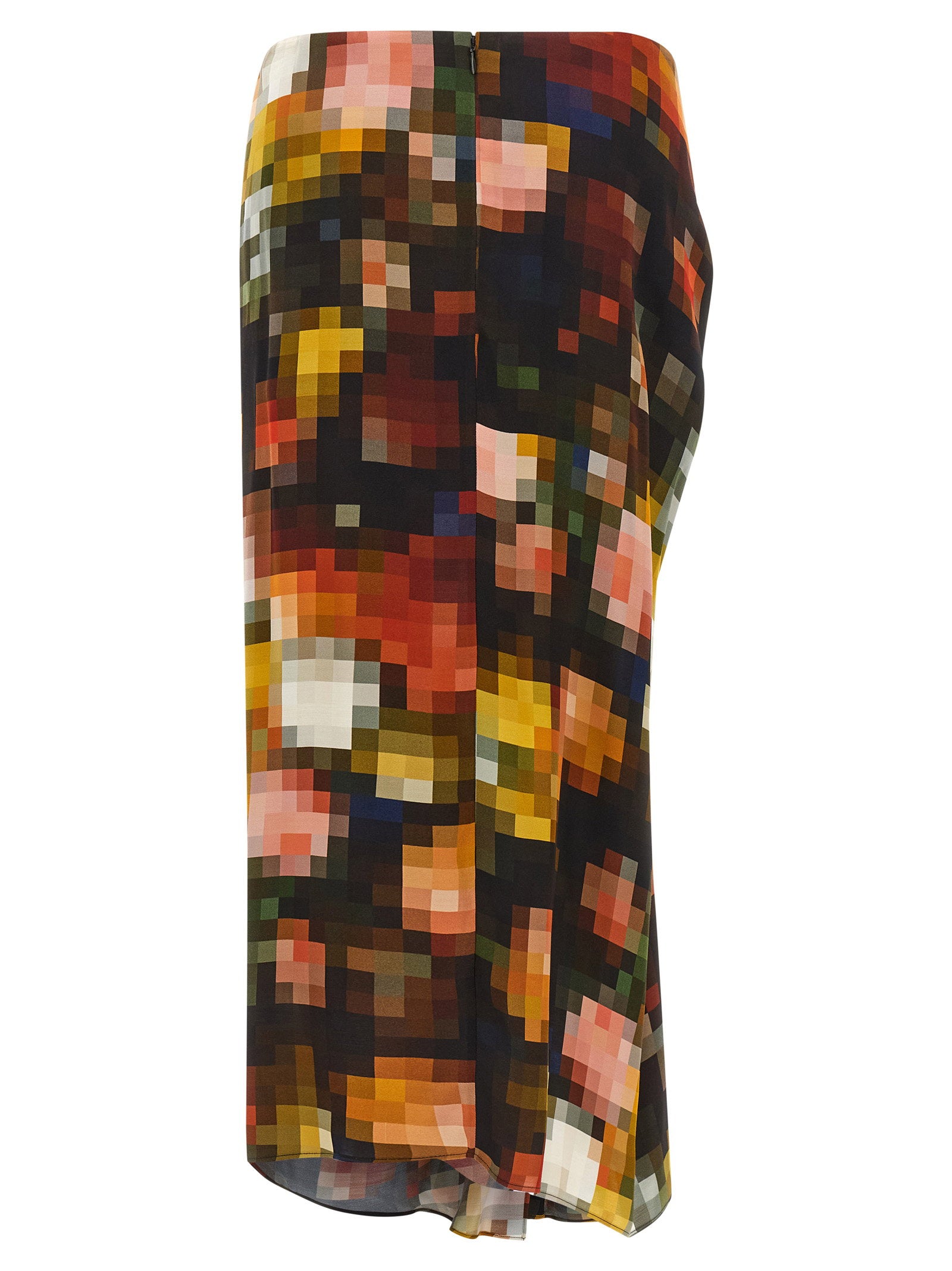 Dries Van Noten Suma Bis Draped Skirt