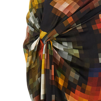 Dries Van Noten Suma Bis Draped Skirt