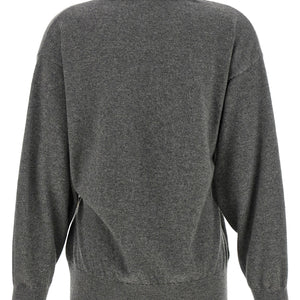 Dries Van Noten Toma Sweater With Crossed Closure