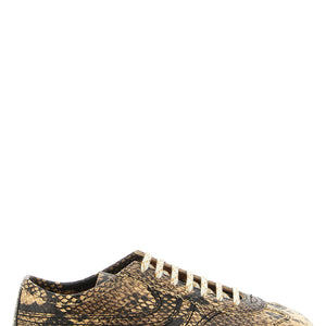 Dries Van Noten Snake Print Sneakers