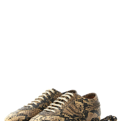 Dries Van Noten Snake Print Sneakers
