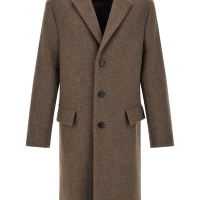 Dries Van Noten Rustic Wool Coat