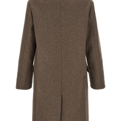 Dries Van Noten Rustic Wool Coat