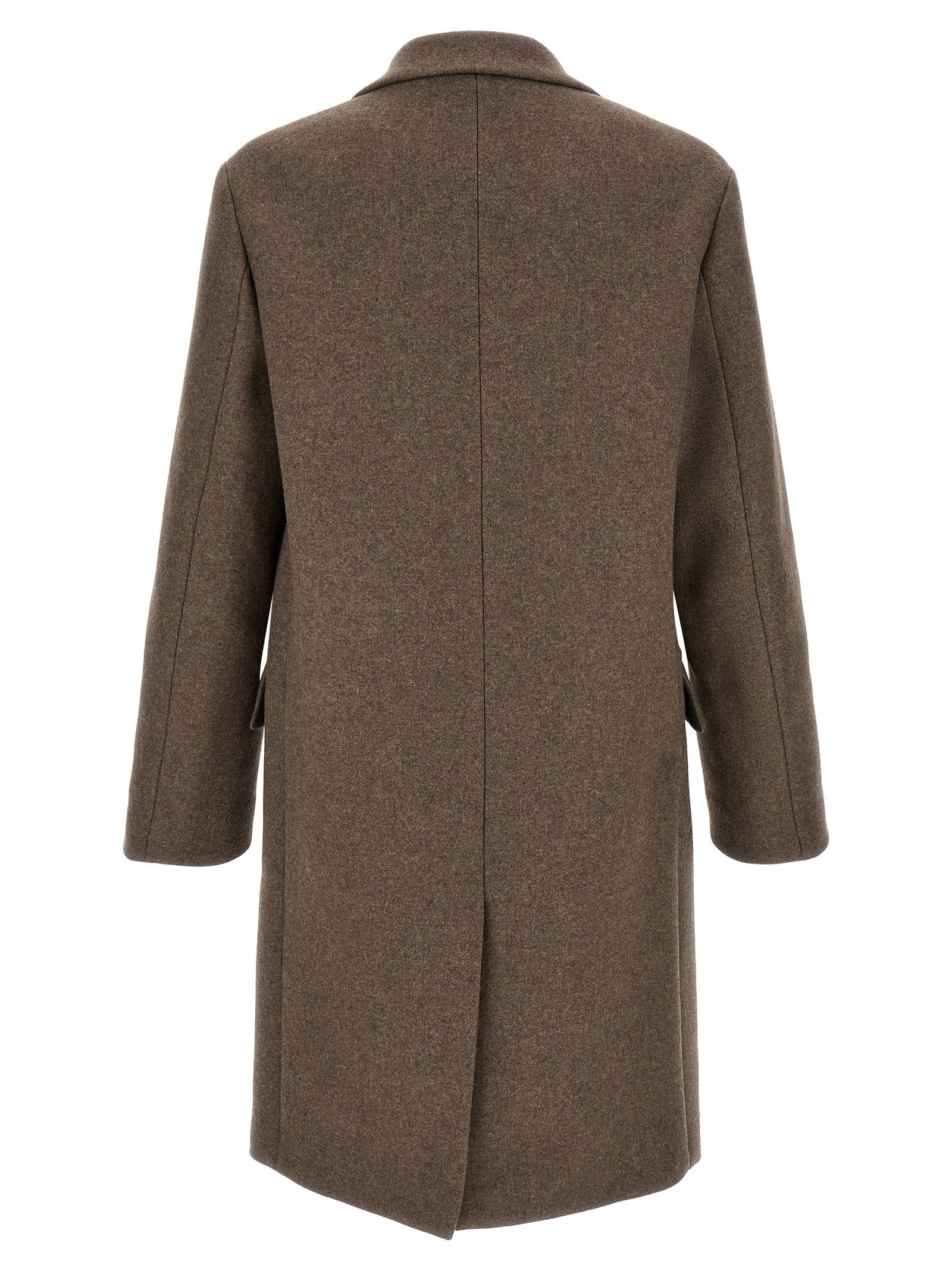 Dries Van Noten Rustic Wool Coat