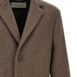 Dries Van Noten Rustic Wool Coat