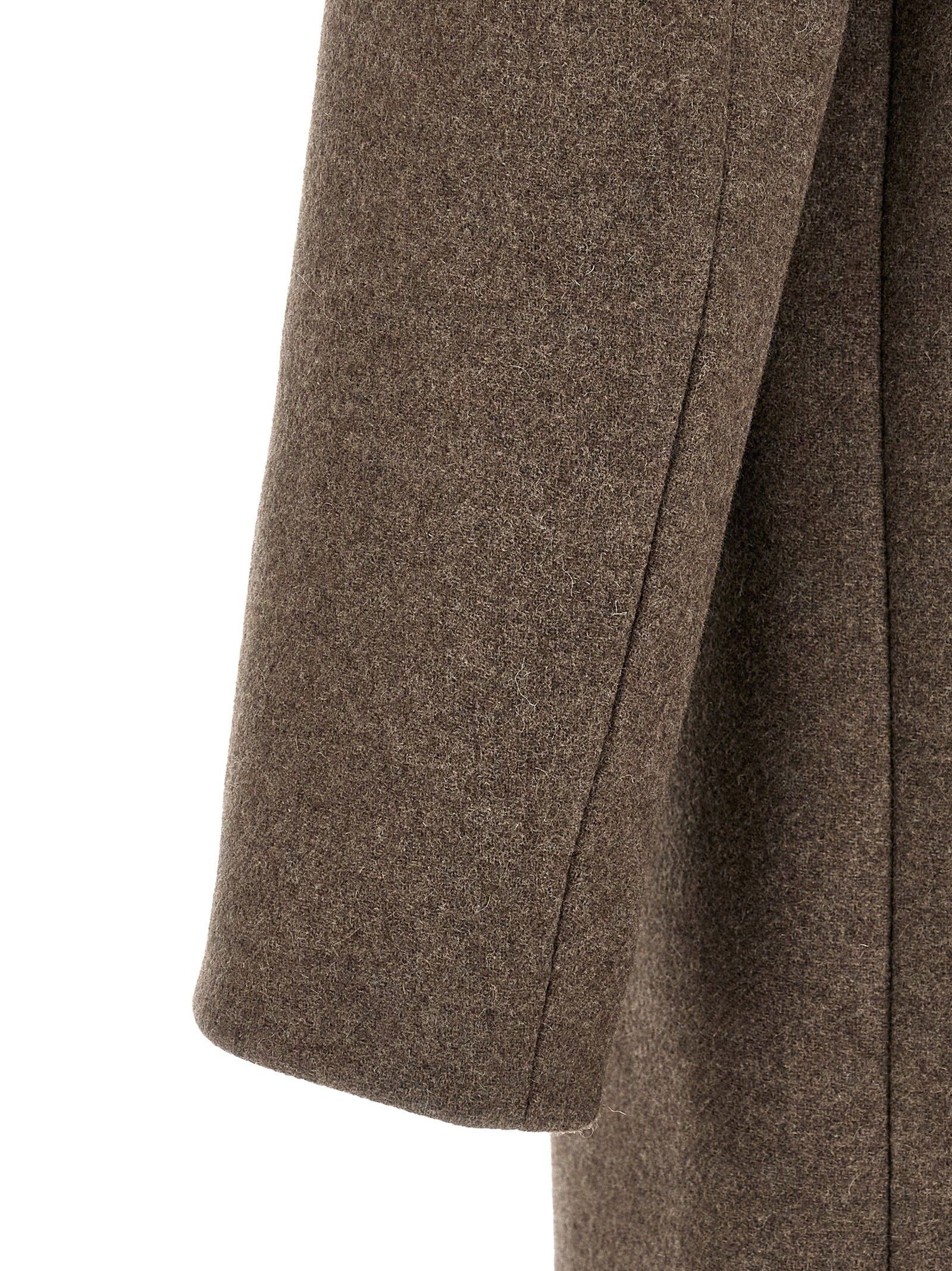 Dries Van Noten Rustic Wool Coat