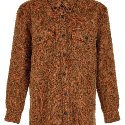 Dries Van Noten Shaggy Fringed Shirt