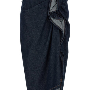 Dries Van Noten Draped Skirt