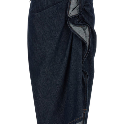 Dries Van Noten Draped Skirt