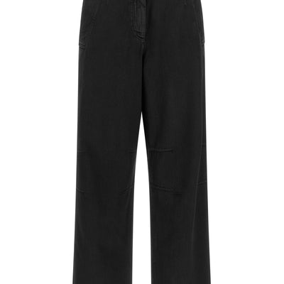 Dries Van Noten Loose Cotton Trousers