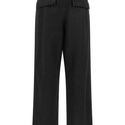 Dries Van Noten Loose Cotton Trousers