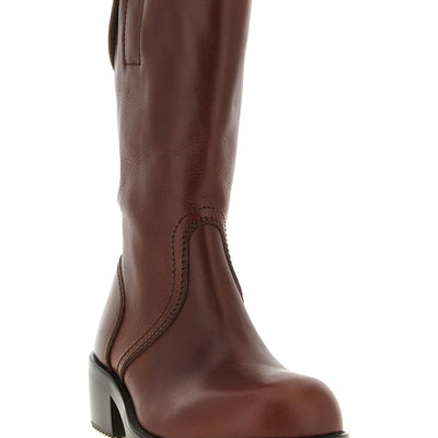 Dries Van Noten Biker Boots