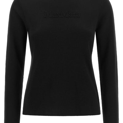 Max Mara Manto Sweater With Embossed Logo