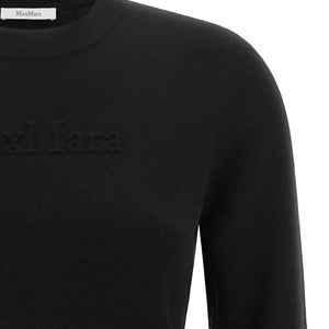 Max Mara Manto Sweater With Embossed Logo