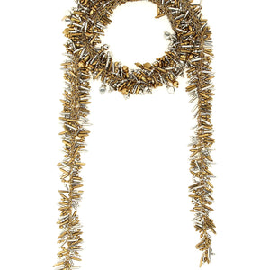 Dries Van Noten Embroidered Scarf Necklace
