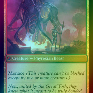 Bonded Herdbeast // Plated Kilnbeast [178] [March of the Machine] [Foil]