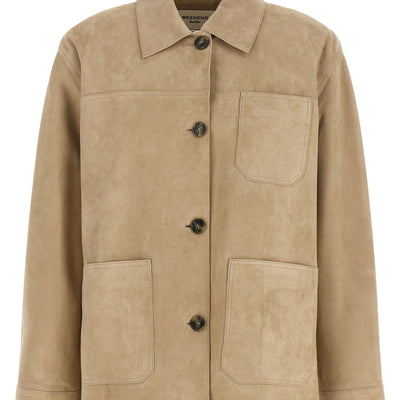 Weekend Max Mara Ghiera Leather Jacket
