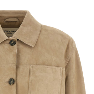 Weekend Max Mara Ghiera Leather Jacket