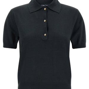 Max Mara 'S Pomposa Knit Polo Shirt
