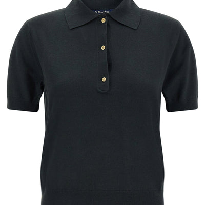 Max Mara 'S Pomposa Knit Polo Shirt