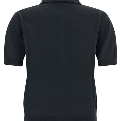 Max Mara 'S Pomposa Knit Polo Shirt