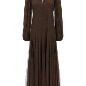 Twin Set Tulle Plumetis Dress