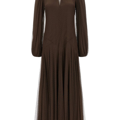 Twin Set Tulle Plumetis Dress