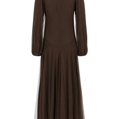 Twin Set Tulle Plumetis Dress