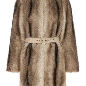Twin Set Eco-fur Coat