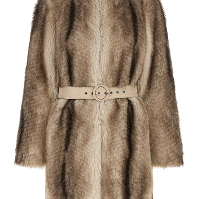 Twin Set Eco-fur Coat