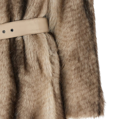 Twin Set Eco-fur Coat