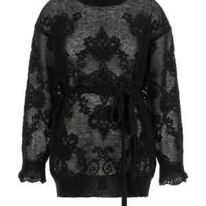 Twin Set Jacquard Yarn Sweater