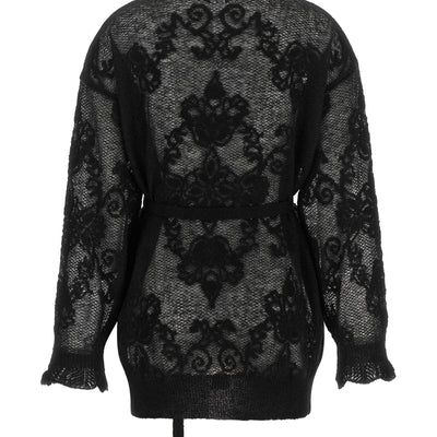 Twin Set Jacquard Yarn Sweater