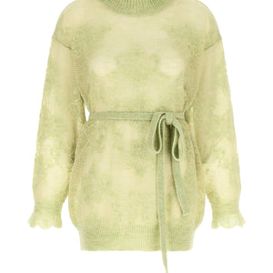 Twin Set Jacquard Yarn Sweater