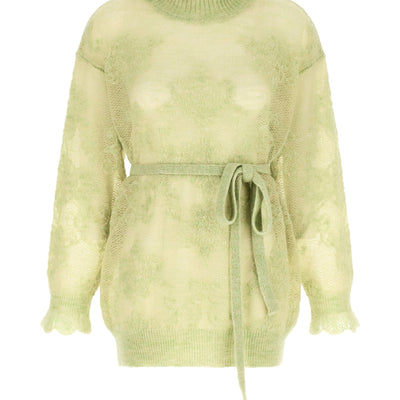 Twin Set Jacquard Yarn Sweater
