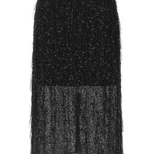 Twin Set Sequin Embroidery Skirt