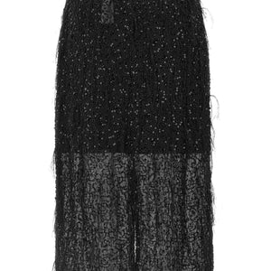 Twin Set Sequin Embroidery Skirt