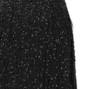 Twin Set Sequin Embroidery Skirt