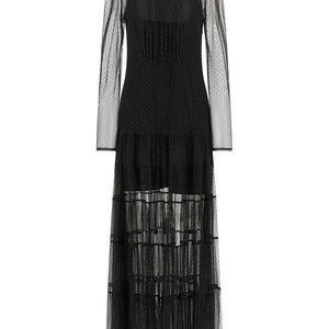 Twin Set Lamé Thread Dress