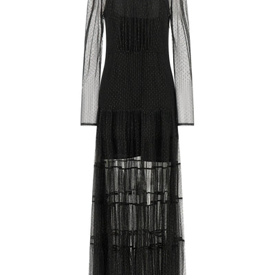 Twin Set Lamé Thread Dress