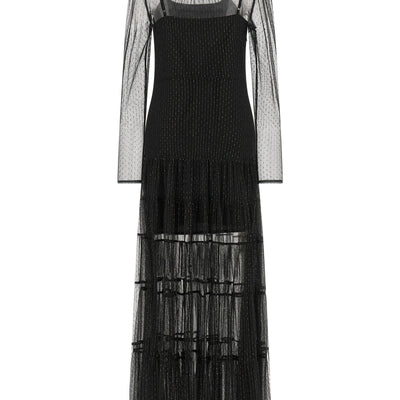 Twin Set Lamé Thread Dress