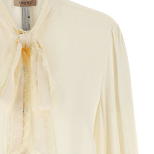 Twin Set Lace Insert Shirt