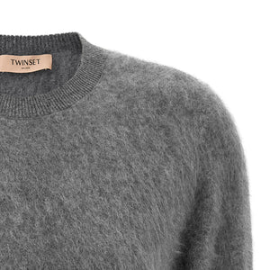 Twin Set Brushed Wool Sweater