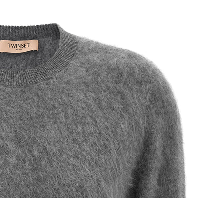 Twin Set Brushed Wool Sweater