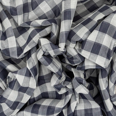 White Handloom Rasipuram Cotton Saree With Checks