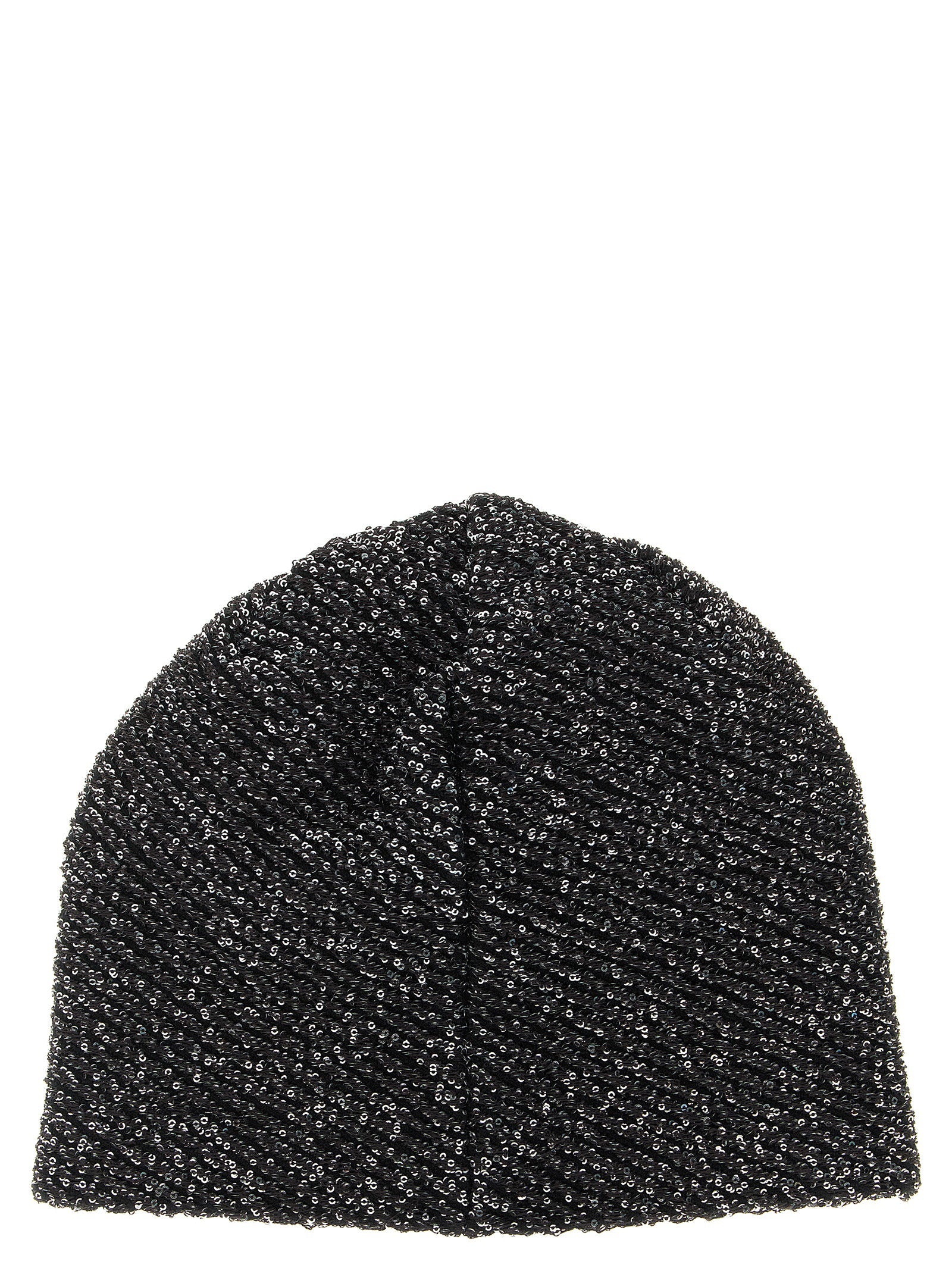 Maison Michel Jude Beanie With Micro Sequins