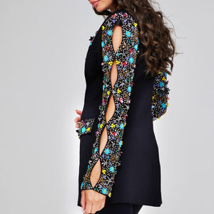 Jovani 26304 Long Sleeve Formal Blazer Pant Suit