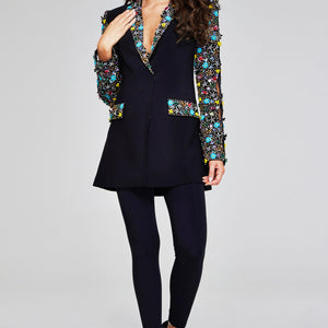 Jovani 26304 Long Sleeve Formal Blazer Pant Suit