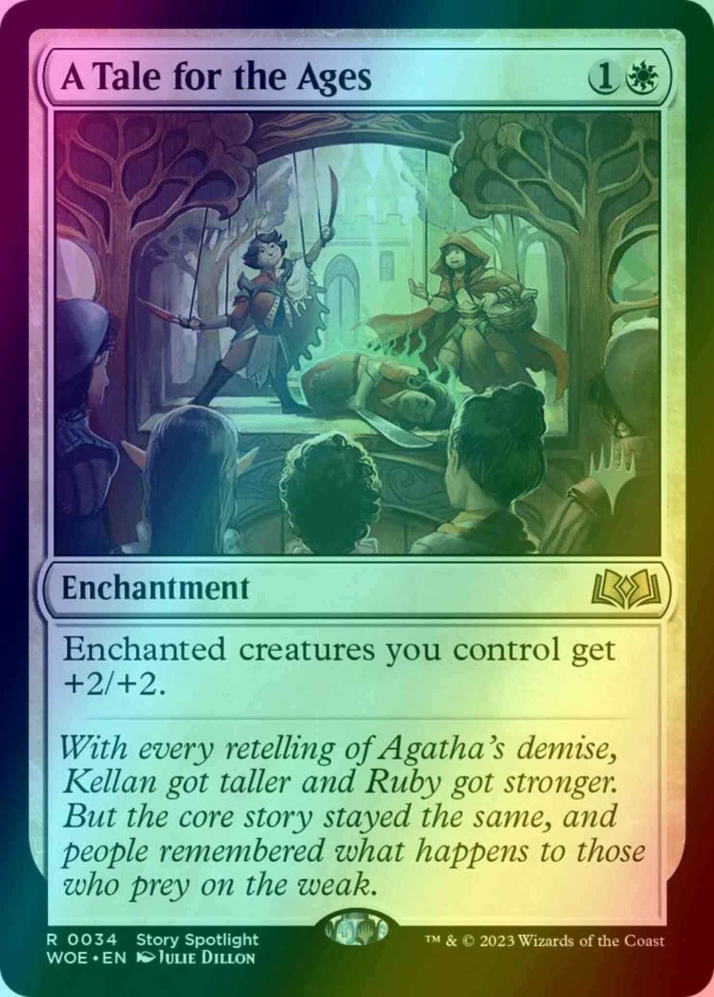 A Tale for the Ages [34p] [Promo Pack] [Wilds of Eldraine: Promos] [Foil]